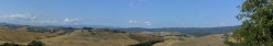 paesaggio a nord ovest ai tempi della mietitura