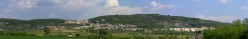 Il paese e le sue cave di travertino