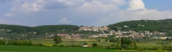 Il paese visto da ovest