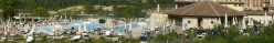 Panoramica sullo stabilimento termale