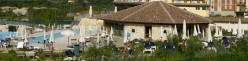 L'edificio della piscina coperta