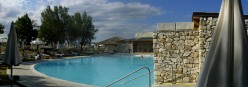 La piscina all'aperto dell'Albergo