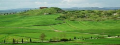 Le Crete di Leonina ad inizio primavera