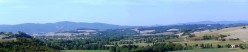La vallata dell'Ombrone a Buonconvento