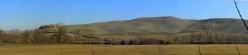 Le crete viste dalla Cassia