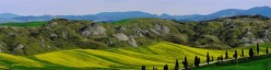 Il paesaggio di Leonina in primavera