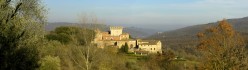 Panoramica del castello da ovest