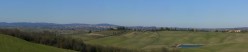 Leonina il suo laghetto e Siena sullo sfondo