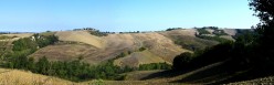 Le Crete verso Chiusure