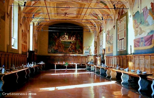 Refettorio Abbazia di Monte Oliveto Maggiore